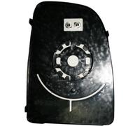 Piastra specchietto con vetro superiore termica dx per Peugeot Boxer 2006-2014