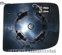 Depo Auto Parts Piastra specchietto superiore termica con vetro dx Citroen Jumpy 05/2007-3/2016