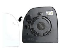 Piastra Specchio per Ford Transit-Tourneo Custom dal 2023 Termica Blis Sinistro