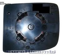 PIASTRA SPECCHIO PER PEUGEOT EXPERT 07-16 VERS 2 VETRI SUPERIORE SINISTRA