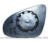 Piastra Specchio Retrovisore Citroen C1 Dal 2014 Sinistro Piastra Specchio