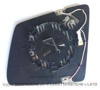Piastra specchietto termica vetro 4 pin dx per Mercedes Classe G W463 2012-2018