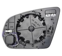 Piastra Specchio Retrovisore per Mercedes Glc X253 2015-2019 2 Pin Blis Sinistro