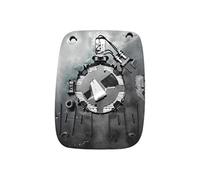 Piastra Specchio Retrovisore realizzato per OPEL VIVARO dal 2014 al 2019 lato Destro riscaldato asferico 95517331