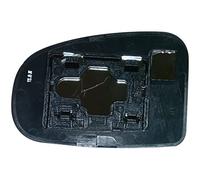 Piastra Specchio Retrovisore realizzato per TOYOTA IQ dal 2009 in poi lato Destro riscaldato per Retr. Att. rett.