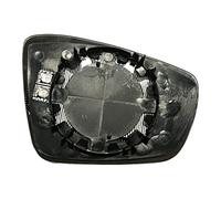 Piastra Specchio Retrovisore realizzato per VOLKSWAGEN POLO dal 2009 al 2017 lato SX risc. asf. v.Ret. el 6Q0857521F