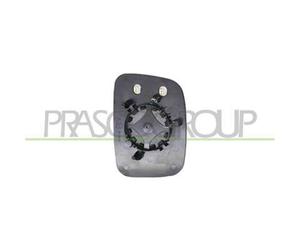 Piastra Specchio Sinistra Asferica/cromata Per Volkswagen Caddy 2003-2010 Sx