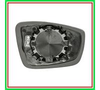 PER SKODA RAPIDE DAL 01.2013> VETRO + PIASTRA SX ASF CROMATO PER RETROVISORE