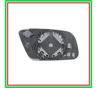 Piastra Specchio Sinistra Asferica Cromata AUDI A6 1997/2001 LATO SX 4B0857535