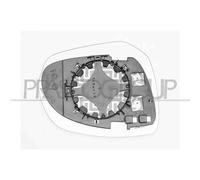 Piastra Specchio Sinistra Citroen C3 Picasso Dal 2009 Al 2011 Lato Sx 8151jj