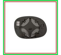 Piastra Specchio Sinistra Convessa-Termica Cromata Peugeot 1007-(Anno 2005 In Po