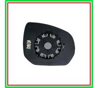 Piastra Specchio Sinistra Convessa-Termica Cromata Peugeot 5008-(Anno 2009-2013)