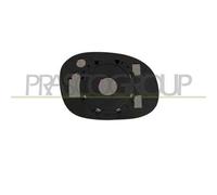 PER CITROEN C3 FINO AL 10.2009 VETRO + PIASTRA SX CROMATO PER RETROVISORE