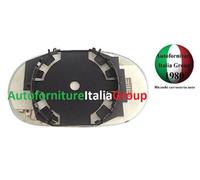 PIASTRA SPECCHIO SPECCHIETTO RETROVISORE C/VETRO DX PER FIAT BARCHETTA 1994>2005