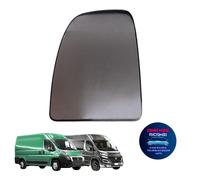 PIASTRA SPECCHIO SUPERIORE CURVO SPECCHIETTO VETRO SINISTRO FIAT DUCATO BOXER