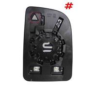 Piastra Specchio Superiore Termica Mercedes Sprinter Lato Sx 2018/06 Sx