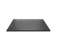 Piastra sperimentale in alluminio poroso a piastra piana fissa for piattaforme ottiche - Strumento da banco di lavoro in alluminio anodizzato durevole(200x200x13mm)