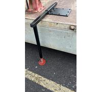 PIASTRA + STABILIZZATORE REGOLABILE PER GRU IDRAULICA MANUALE