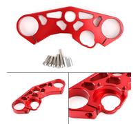Piastra Superiore Anteriore Triple Tree Per SUZUKI GSXR 600 750 1000 Rosso