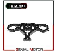 Piastra Superiore Sterzo Gp Nero in Ergal CNC Ducabike Ducati 1098 2006 > 2009