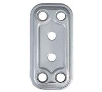 PIASTRA SUPPORTO - 10 PIASTRE 30x60 GIUNZIONE DIRITTA ACCIAIO INOX