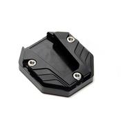Piastra supporto allargatore cavalletto laterale Per Triumph Speed Per Triple 1050 Estensione Cavalletto Moto Estensione Del Cavalletto Laterale Del Piede(Nero)
