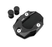 Piastra supporto allargatore cavalletto laterale Piastra Di Supporto Allargatore Cavalletto Laterale Moto Per FJR1300 FJR 1300 2001-2014 2015 2016 2017 2018 2019(2Nero)