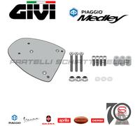 Piastra Supporto Attacco Bauletto Posteriore Givi Per Piaggio Medley 125-150 ...