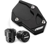 Piastra Supporto Cavalletto Laterale Moto Per Aprilia RS457 RS 457 Estensione E Allargamento Base, Tappi Valvola Pneumatici Moto Piastra Estensione Cavalletto Laterale