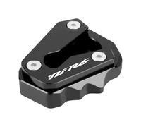 Piastra supporto cavalletto per moto Per YZF-600 R6 2020-2022 Moto CNC Cavalletto laterale Supporto piastra di estensione Ingrandisci(Black)