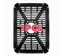 Piastra Supporto Friggitrice ad Doppia Pentola Separatore Olio Acciaio