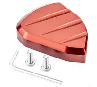 Piastra Supporto Laterale per Honda PCX125 PCX150 Alluminio CNC Base d'Appoggio Antiscivolo Parcheggio Suolo Morbido Estensione Piedino(red)