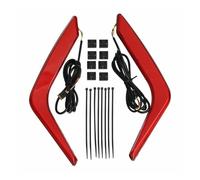 Piastra Supporto Luce Di Cortesia A LED Per Borsa Posteriore Per Motocicletta, Per Goldwing 1800 GL1800 2018-2024, Lente Trasparente Fumé Rossa Portapacchi Moto(Red Lens)