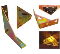 PIASTRA SUPPORTO - PIASTRE ANGOLARI ART.579 IN ACCIAIO TROPICALIZZATO