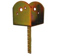 PIASTRA SUPPORTO PIASTRE STAFFE A MURARE ART.836/90