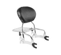 Piastra Supporto Schienale Per Moto Sissy Bar E Portapacchi Imbottito Per Indian Per Chief Per Classic Per Vintage 14-18 Per Springfield Per Dark Per Horse Portapacchi Moto(XF2906F12-BE)