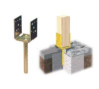 PIASTRA SUPPORTO - SUPPORTI mm 60>140 REGISTRABILI IN ACCIAIO TROPICALIZZATO