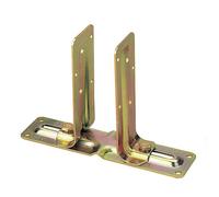 PIASTRA SUPPORTO - SUPPORTI mm 70>140 REGISTRABILI IN ACCIAIO TROPICALIZZATO