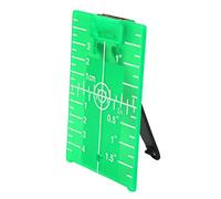 Piastra target magnetica con piede per misuratore di livello laser, doppia scala, piastra target magnetica con supporto