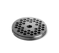 Piastra TC 12 acciaio inox per tritacarne elettrico Tre Spade foro varie misure