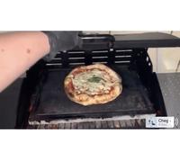 PIASTRA TEGLIA BBQ BARBECUE PIZZA PIETRA REFRATTARIA LAVICA ETNA VARIE MISURE