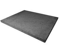 PIASTRA TEGLIA FORNO PIZZA PANE IN PIETRA REFRATTARIA LAVICA DELL' ETNA 45X35X3