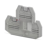 Piastra terminale, D-UTTB 2,5/4 grigio