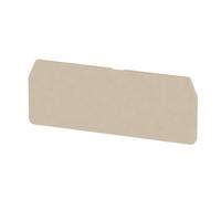 Piastra terminale separazione Weidmuller ZAP/TW3 Beige 1608800000