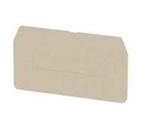 Piastra Terminale Weidmuller di separazione ZDU4 1632090000