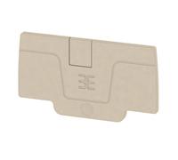 Piastra terminale Weidmuller per morsetti Push-In 4mmq 2051680000