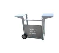 Piastra Tonio Carrello, Inox