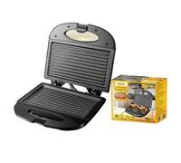 Piastra Tostapane 750W Tostiera Elettrica con Rivestamento Antiaderente Piastra