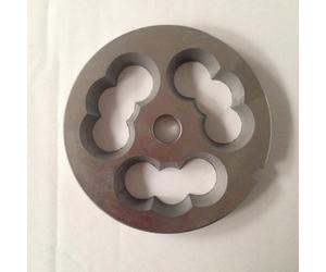Piastra Tre Spade TC 32 cotiche Raut acciaio inox per tritacarne elettrico Rotex