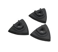 Piastra Triangolare Sgancio Rapido per Multiutensile Oscillante Kit 3 Pezzi in ABS e Acciaio Inossidabile Compatibile con Attrezzi Oscillanti